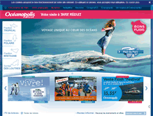 Tablet Screenshot of oceanopolis.com